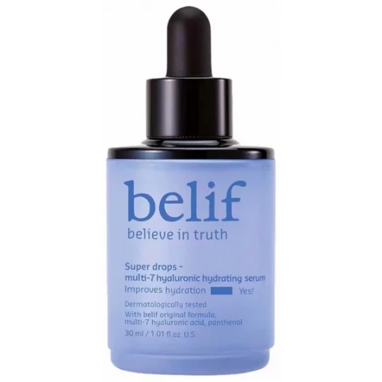 Belif Super Drop Sérum Hydratant Acide Hyaluronique Multi-7 30 ml