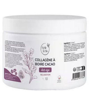 Belle&Bio Collagène à Boire Cacao 150 g