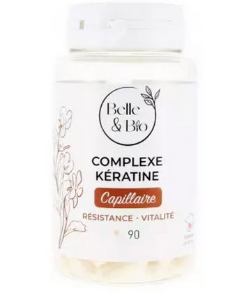 Belle & Bio Complexe Kératine Capillaire Gélules x 90