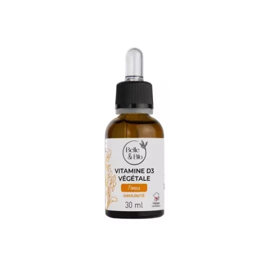 Belle&Bio Vitamine D3 Végétale 30 ml