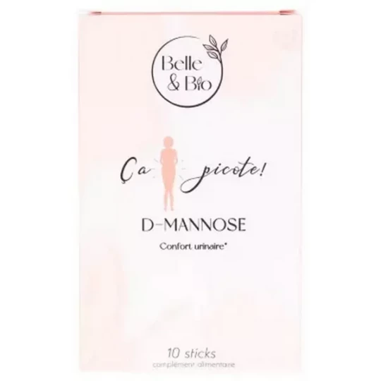 Belle&Bio D-Mannose Confort Urinaire Sticks x 10