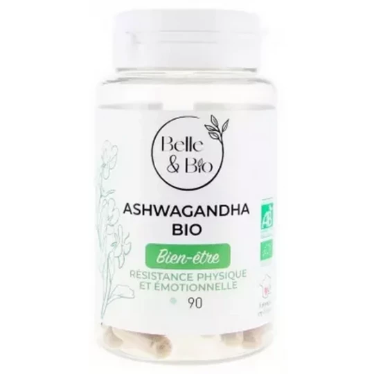 Belle&Bio Aswagandha Bio Gélules x 90