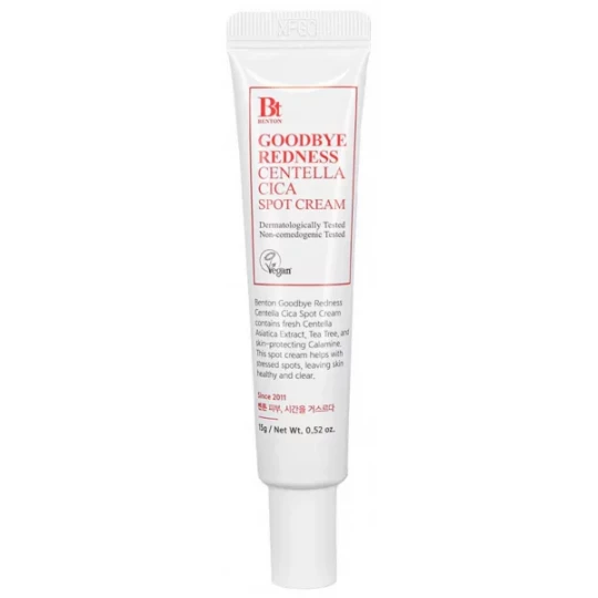 Benton Goodbye Redness Centella Cica Spot Cream 15 g