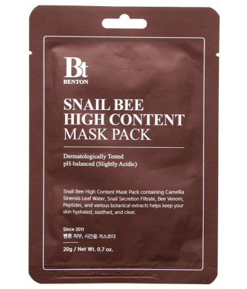 Benton Snail Bee High Content Mask Pack 20 g
