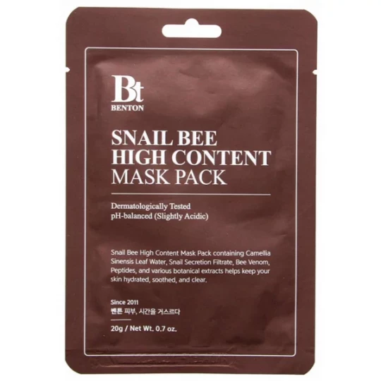 Benton Snail Bee High Content Mask Pack 20 g
