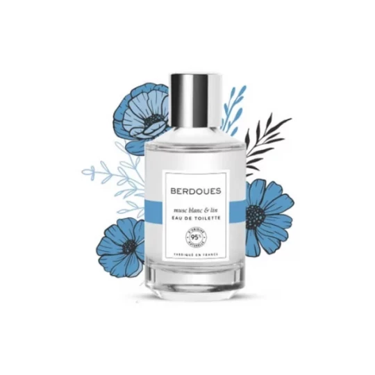 Berdoues Eau de Toilette Musc Blanc & Lin 100 ml - image 2