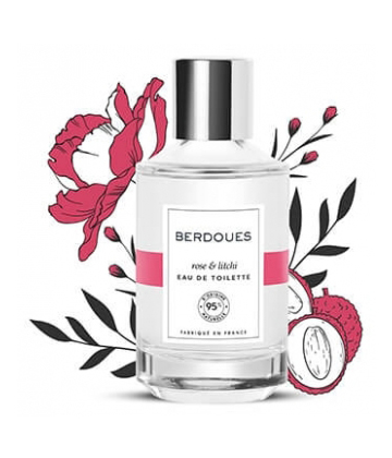 Berdoues Eau de Toilette Rose & Litchi 100 ml