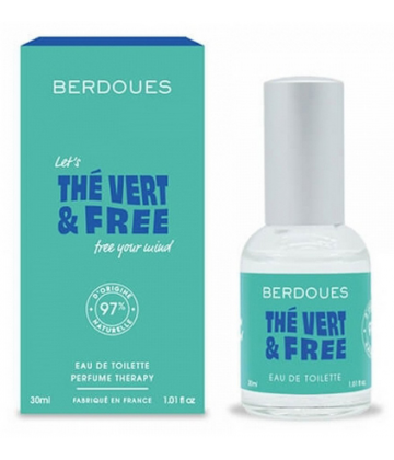 Berdoues Eau de Toilette Thé vert & Free Perfume Therapy 30 ml
