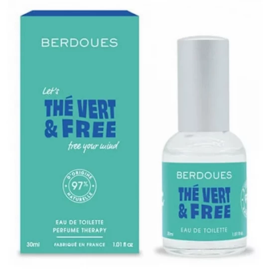 Berdoues Eau de Toilette Thé vert & Free Perfume Therapy 30 ml - image 3