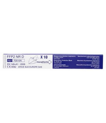 Biocodex Masque FFP2 NR D 10 Masques