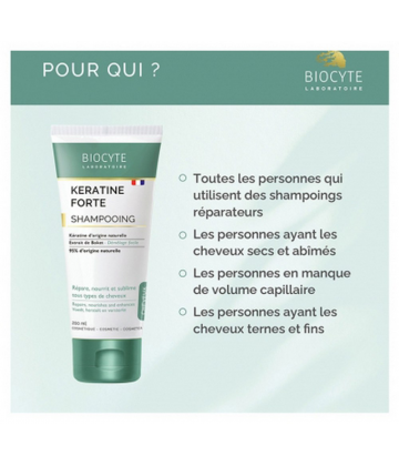 Biocyte Keratine Forte Shampoing 200 ml