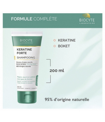 Biocyte Keratine Forte Shampoing 200 ml