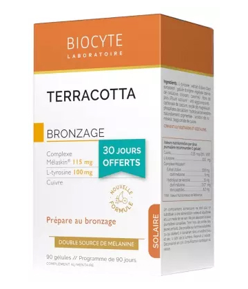 Biocyte Terracotta Bronzage Gélules x 90