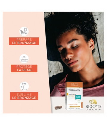 Biocyte Terracotta Bronzage Gélules x 90