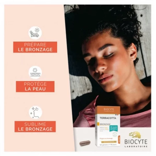 Biocyte Terracotta Bronzage Gélules x 90 - image 2