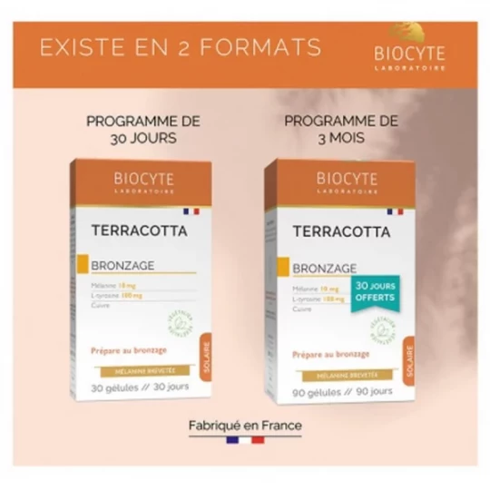 Biocyte Terracotta Bronzage Gélules x 90 - image 3