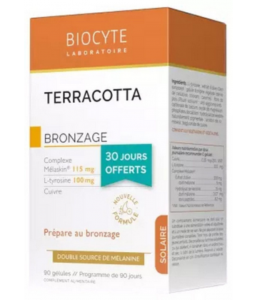 Biocyte Terracotta Bronzage Gélules x 90