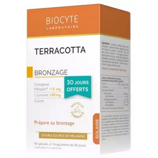Biocyte Terracotta Bronzage Gélules x 90