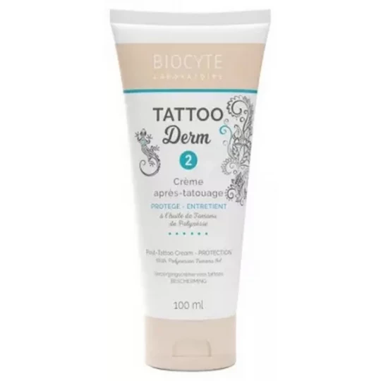 Biocyte Tatto Derm 2 Crème Après-Tatouage Protege et Entretient 100 ml