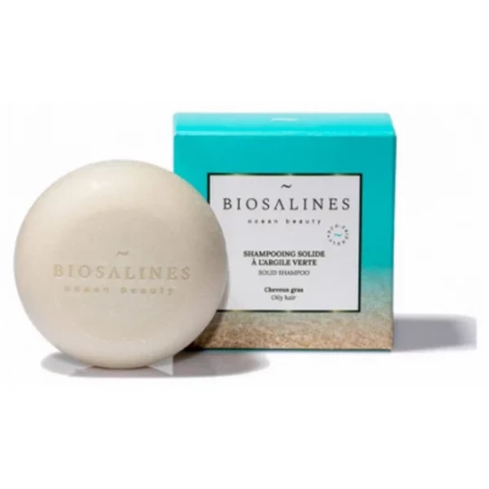 Biosalines Shampoing Solide à l'Argile Verte 75 g - image 2