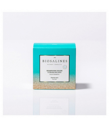Biosalines Shampoing Solide à l'Huile de Coco 75 g