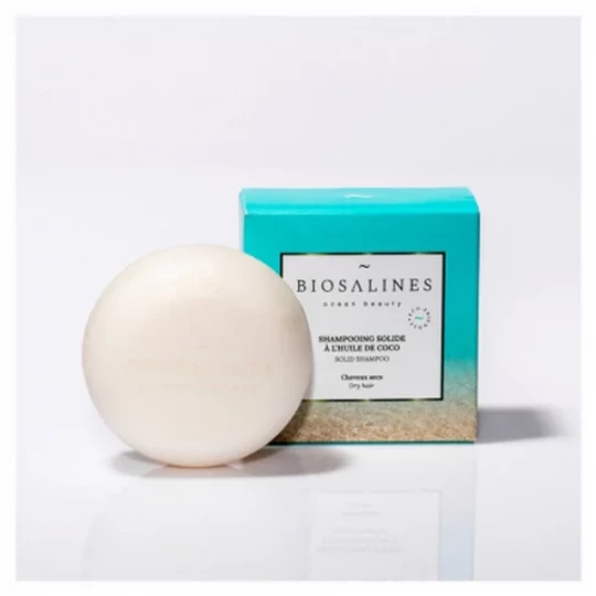 Biosalines Shampoing Solide à l'Huile de Coco 75 g - image 4