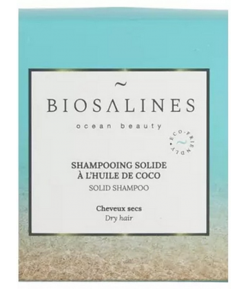 Biosalines Shampoing Solide à l'Huile de Coco 75 g