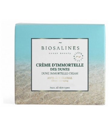 Biosalines Crème d'Immortelle des Dunes Anti-Âge Global 50 ml
