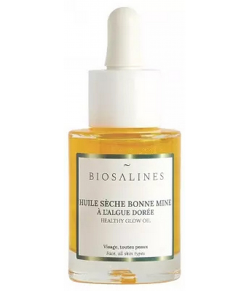 Biosalines Huile Sèche Bonne Mine à l'Algue Dorée 30 ml
