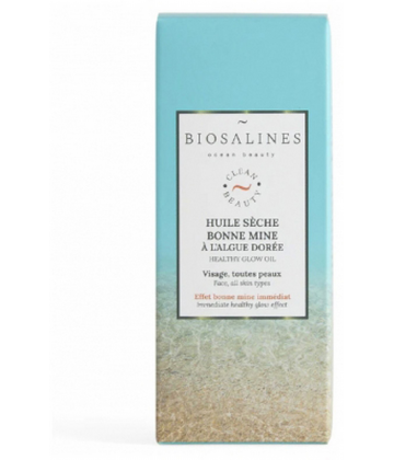 Biosalines Huile Sèche Bonne Mine à l'Algue Dorée 30 ml
