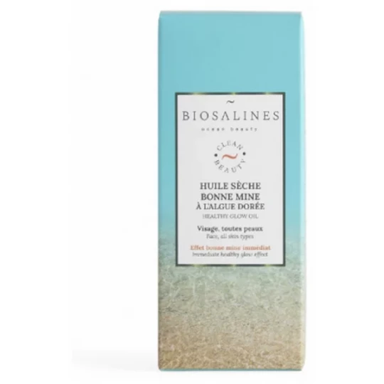 Biosalines Huile Sèche Bonne Mine à l'Algue Dorée 30 ml - image 5