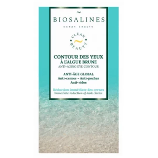 Biosalines Contour des Yeux Anti-Âge à l'Algue Brune 15 ml - image 5