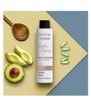 Black Up Shampooing Hydratant Cheveux Texturés Hydra Splash 250 ml - image 2