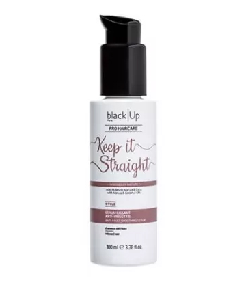 Black Up Sérum Lissant Cheveux Défrisés Keep It Straight 100 ml