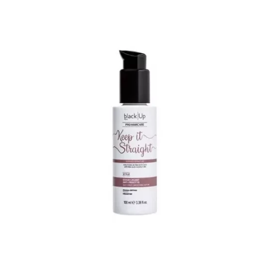 Black Up Sérum Lissant Cheveux Défrisés Keep It Straight 100 ml