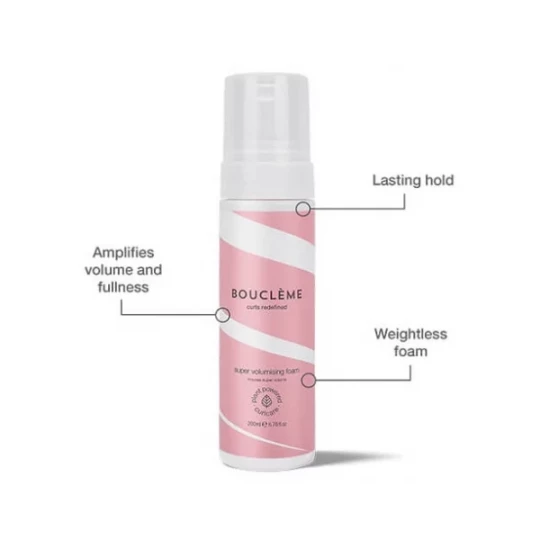 Boucleme Mousse Volume Boucles Super Volumizing Foam Boucleme 200 ml - image 2
