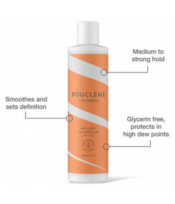 Boucleme Gel de Définition Anti-Humidité Curl Defining Gel Seal + Shield Boucleme 300 ml
