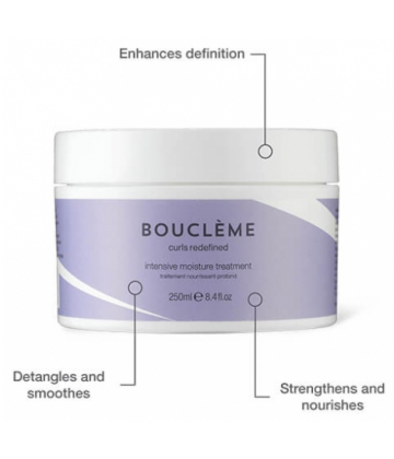 Boucleme Masque Hydratant Intensif Intensive Moisture Treatment Boucleme 250 ml