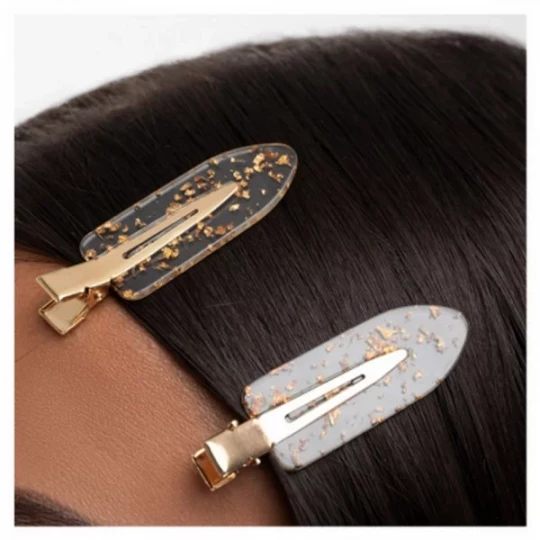 Brushworks Barrettes à Paillettes Sans Plis Barrettes x 6 - image 2