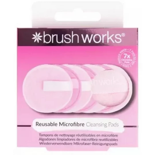 Brushworks Tampons de Nettoyage Réutilisables x 7