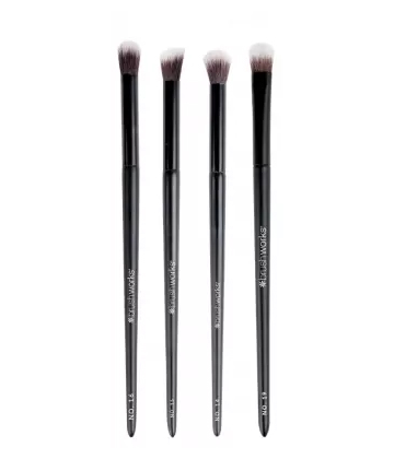 Brushworks Set de Pinceaux d'Estompage pour Les Yeux