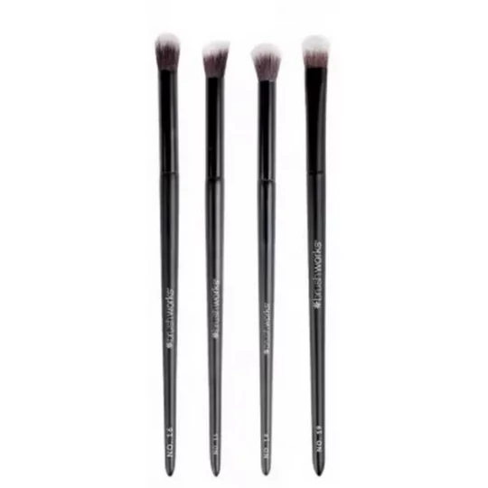 Brushworks Set de Pinceaux d'Estompage pour Les Yeux