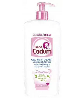 Cadum Bébé Cadum Gel Nettoyant Douceur 750 ml
