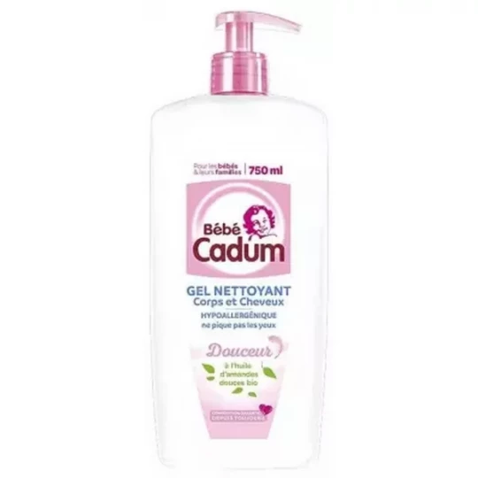 Cadum Bébé Cadum Gel Nettoyant Douceur 750 ml