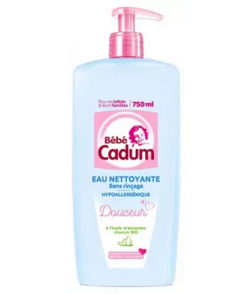 Cadum Bébé Cadum Eau Nettoyante Douceur 750 ml