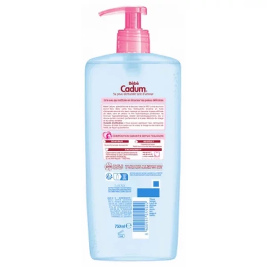Cadum Bébé Cadum Eau Nettoyante Douceur 750 ml - image 5
