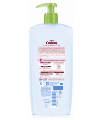 Cadum Bébé Cadum Eau Nettoyante Natural Caresse Bio 750 ml