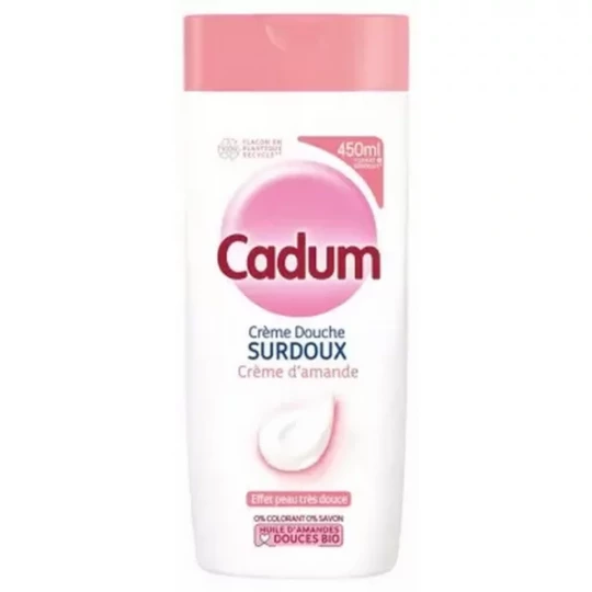 Cadum Crème Douche Surdoux Crème d'Amande 450 ml
