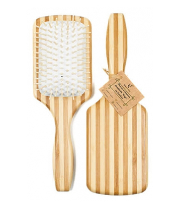 Cap Bambou Brosse Plate Démêlante Large