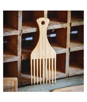 Cap Bambou Peigne Afro Bambou